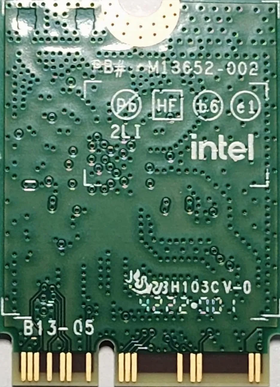 Intel AX211.NGWG.NV Wi-fi 6e Ax211 Network Adapter With Bluetooth 5.2