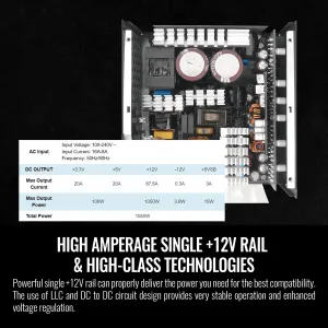 Thermaltake PS-TPD-1050FNFAPU-L Toughpower Pf3 1050w