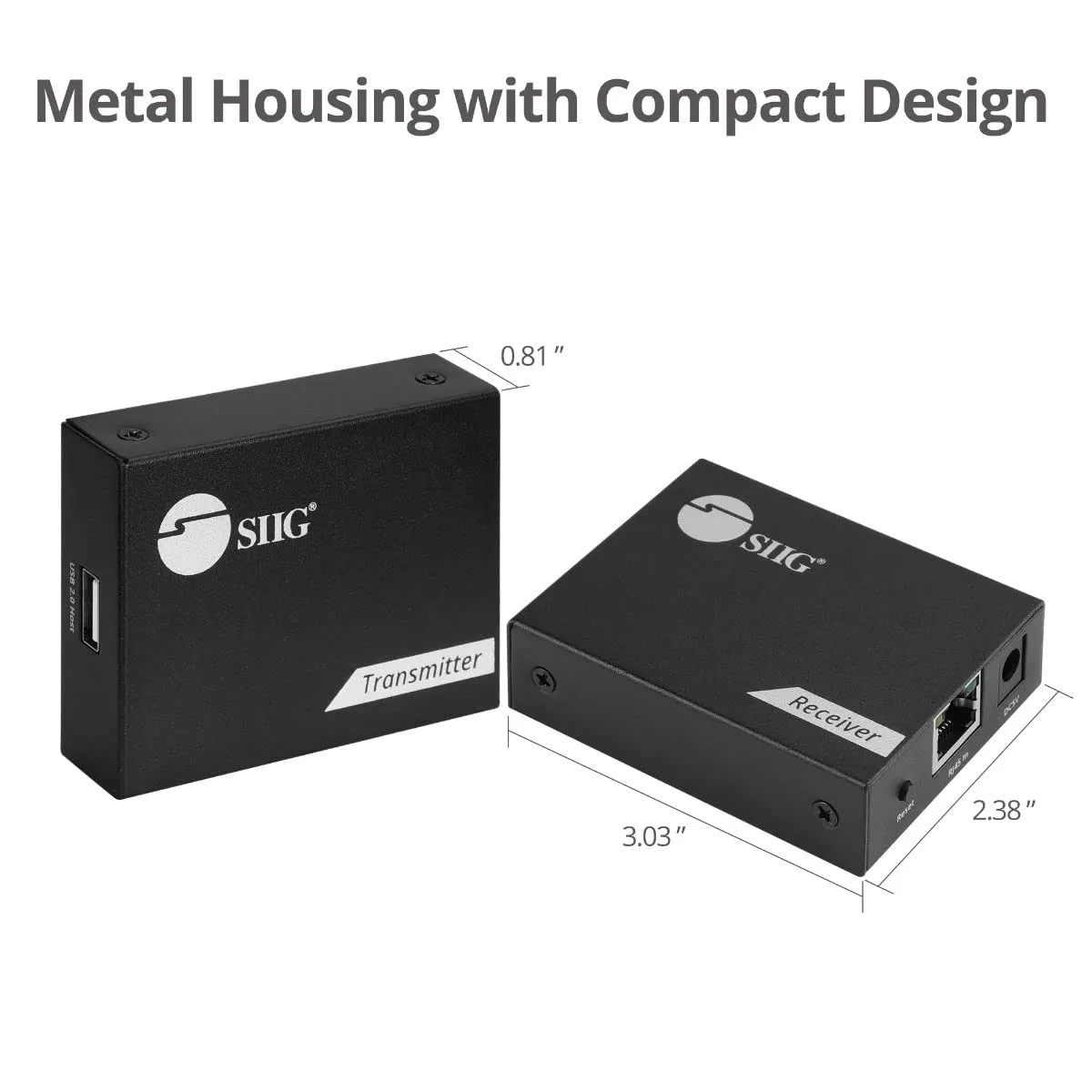 Siig JU-EX0411-S1 4-port Usb 2.0 Hub Extender