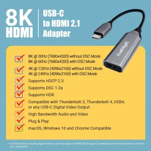 Caldigit USBC-HDMI21 Usb-c To Hdmi 2.1