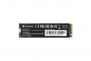 Verbatim 49375 1tb Vi3000 Pcie Nvme M.2 Ssd - 2yr Limited Warranty