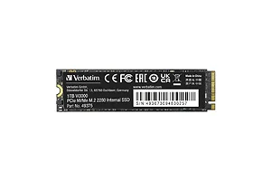 49375 | Verbatim 1TB VI3000 PCIe NVMe M.2 SSD with Warranty