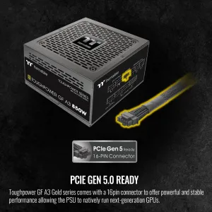 Thermaltake PS-TPD-0850FNFAGU-L Toughpower Gf A3 850w Psu With 16pin C