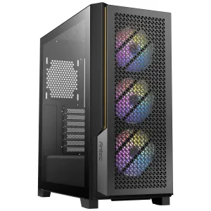 Antec P20C ARGB Cs P20c Argb Mid Tower E-atx Gaming 4mm Tg 3x120mm Pwm