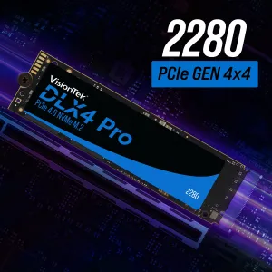 Visiontek 901568 1tb M.2 2280 Nvme Ssd With High-speed Pcie Gen4 Inter