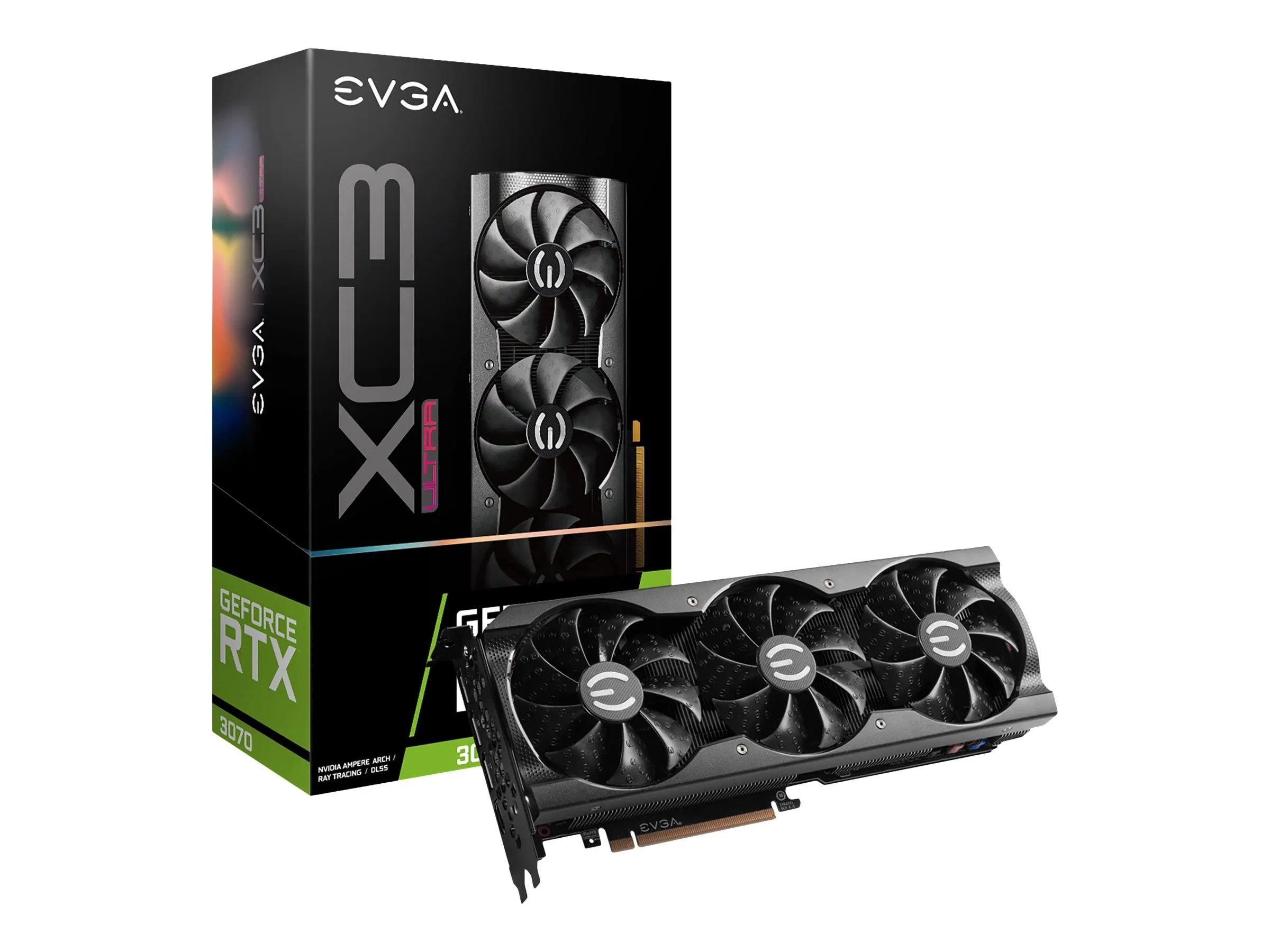 Evga 08G-P5-3755-KH Geforce Rtx3070 Xc3 U Lhr