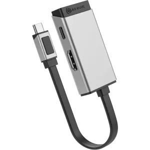 Alogic ULCHDPD-SGR Ultra Usb-c To Hdmi Adapter For High-resolution Dis