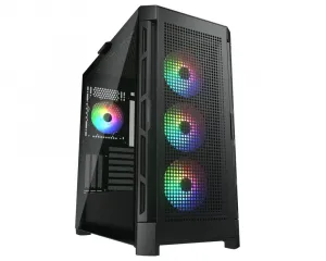 Cougar CGR-5AD1W-RGB Cs Duoface Pro Rgb Midtower Tg Amp; Airflow Panel