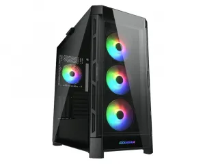 Cougar CGR-5AD1W-RGB Cs Duoface Pro Rgb Midtower Tg Amp; Airflow Panel