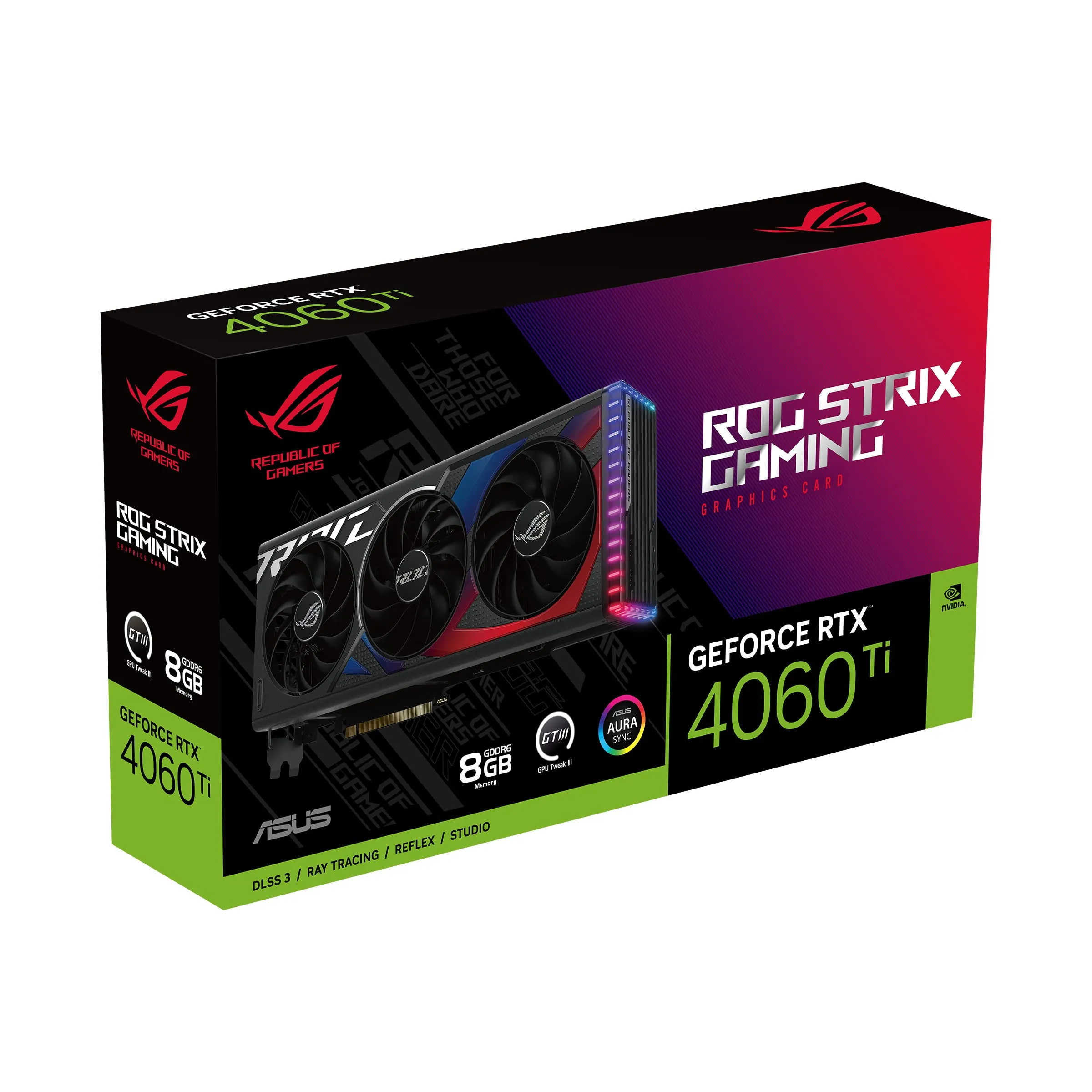 Asus ROG-STRIXRTX4060TI8GGMNG Vcx Strix-rtx4060ti-8g-gaming Geforce Rt