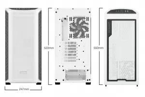 Be BGW62 ! Shadow Base 800 Dx Midi Tower Case - Extended Atx