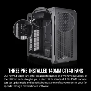 Thermaltake CA-1X6-00F1WN-00 Cte C750 Air Black