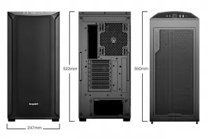 Be BGW60 ! Dark Base 700 - Midi Tower Case For E-atx Builds