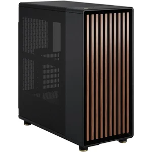 Fractal Design Elegant North Black Walnut Mesh Design