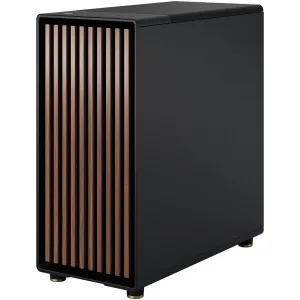 Fractal FD-C-NOR1C-02 North Walnut Technology Cabinet