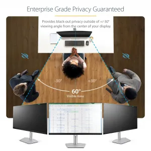 Startech 19569-PRIVACY-SCREEN 19.5-inch 16:9 Computer Monitor Privacy 