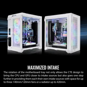 Thermaltake CA-1X7-00F6WN-01 Cte C700 Tg Argb Snow Case