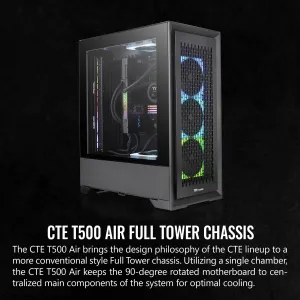 Thermaltake CA-1X8-00F1WN-00 Cte T500 Air Black Case