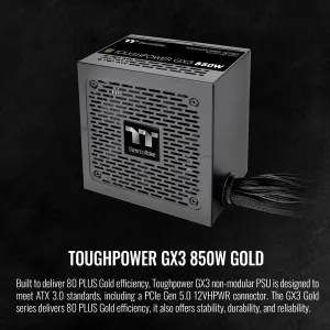 Thermaltake PS-TPD-0850NNFAGU-3 Toughpower Gx3 850w 80+ Gld