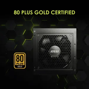 Msi MAGA650GL Power Supply  Mag A650gl 650w 80plus Gold Fully-modular 