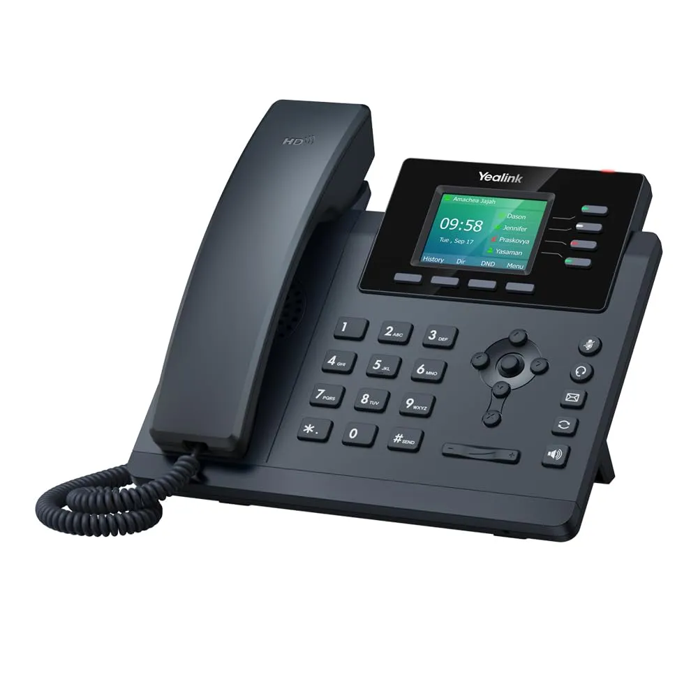 Yealink SIP-T44W Entry-level Color Screen Ip Phone With Built In Dual 