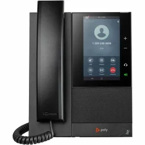 Hp 82Z82AA Poly Ccx 505 Business Media Phone With Sip  Poe