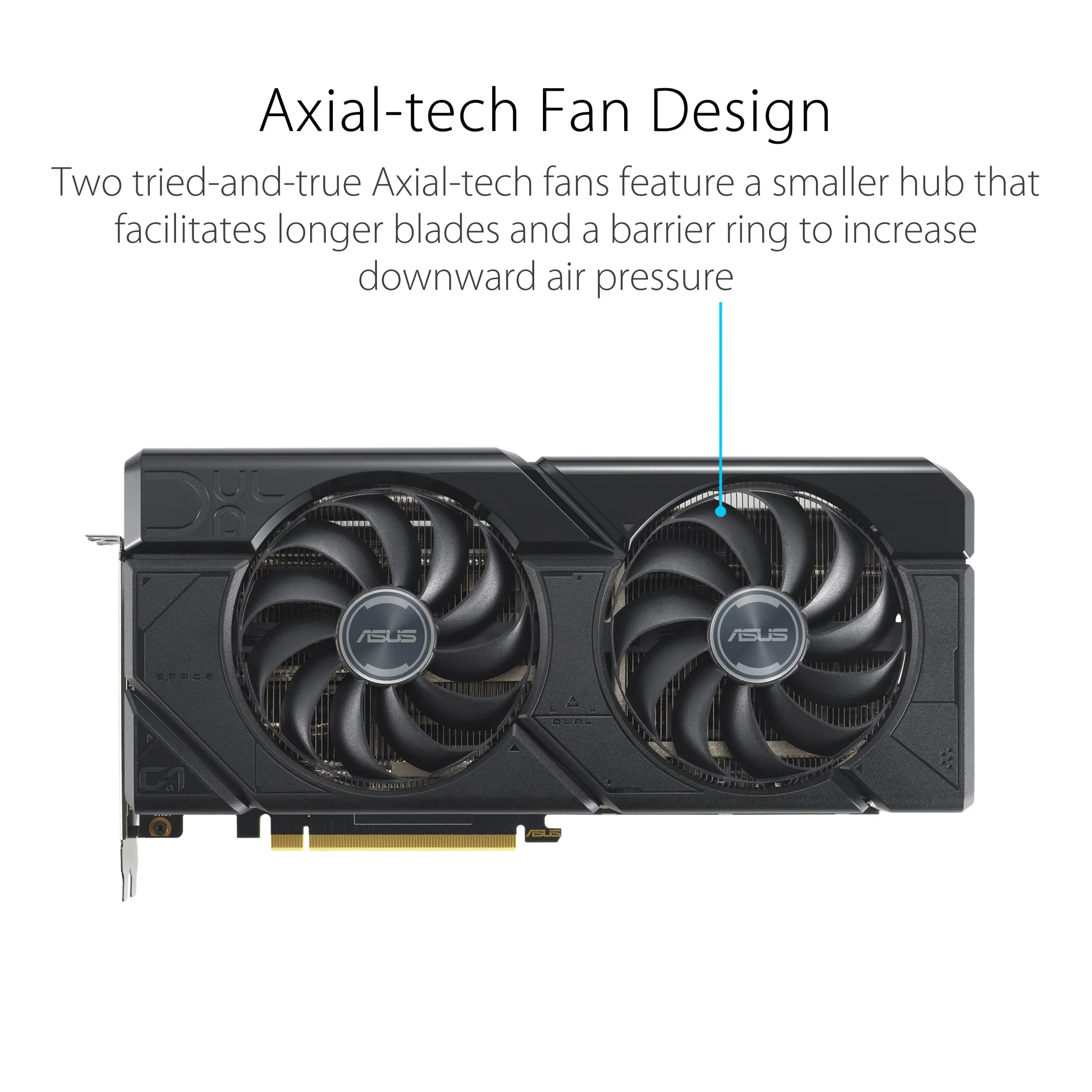 Asus DUAL-RX7800XT-O16G Dual Rx7800xt O16g Gddr6x