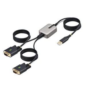 Startech Cable 2P6FFC-USB-SERIAL 13ft 2-Port USB to Serial