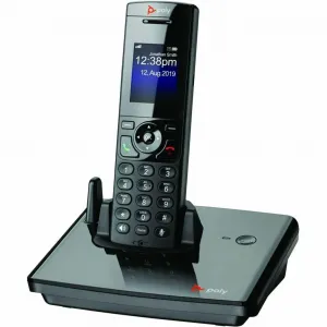 Hp 89B48AA#ABA Polycom Vvx D230 Cordless Phone With Power Supply