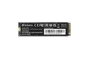 49376 | Verbatim 2TB VI3000 NVMe M.2 Solid State Drive