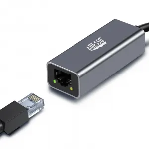 Adesso AUH-5000 Usb-c Ethernet Adapter - Compact  Fast Connectivity