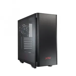 Adata 15260044 Invader Mid-tower Pc Case Black Atx Tempered Glass Side