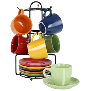 135393.13 | Gibson Home Color Cafe 13-Piece Espresso Set
