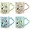 Gibson Gibson Home Sunbloom 4 Piece 15 Ounce Floral Mug Set