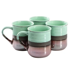 142966.01 | Gibson Home 4 Piece 18 Ounce Stoneware Cup Set