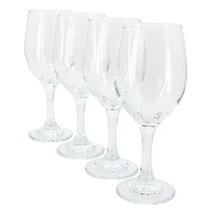 140483.04 | Gibson Home Belinni Elegance 4 Piece Wine Glass
