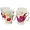 122822.01 | Gibson Home Bold Floral Cup Set - 4 Assorted