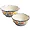 Gibson Gibson Home Luxembourg 2-Piece Hand Painted Bowl Set