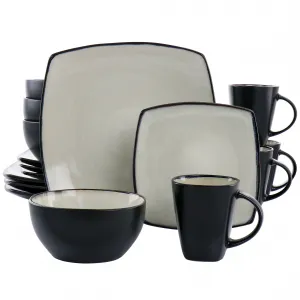 Gibson 127334.16R Elite Soho Lounge 16-piece Stoneware Dinner Set