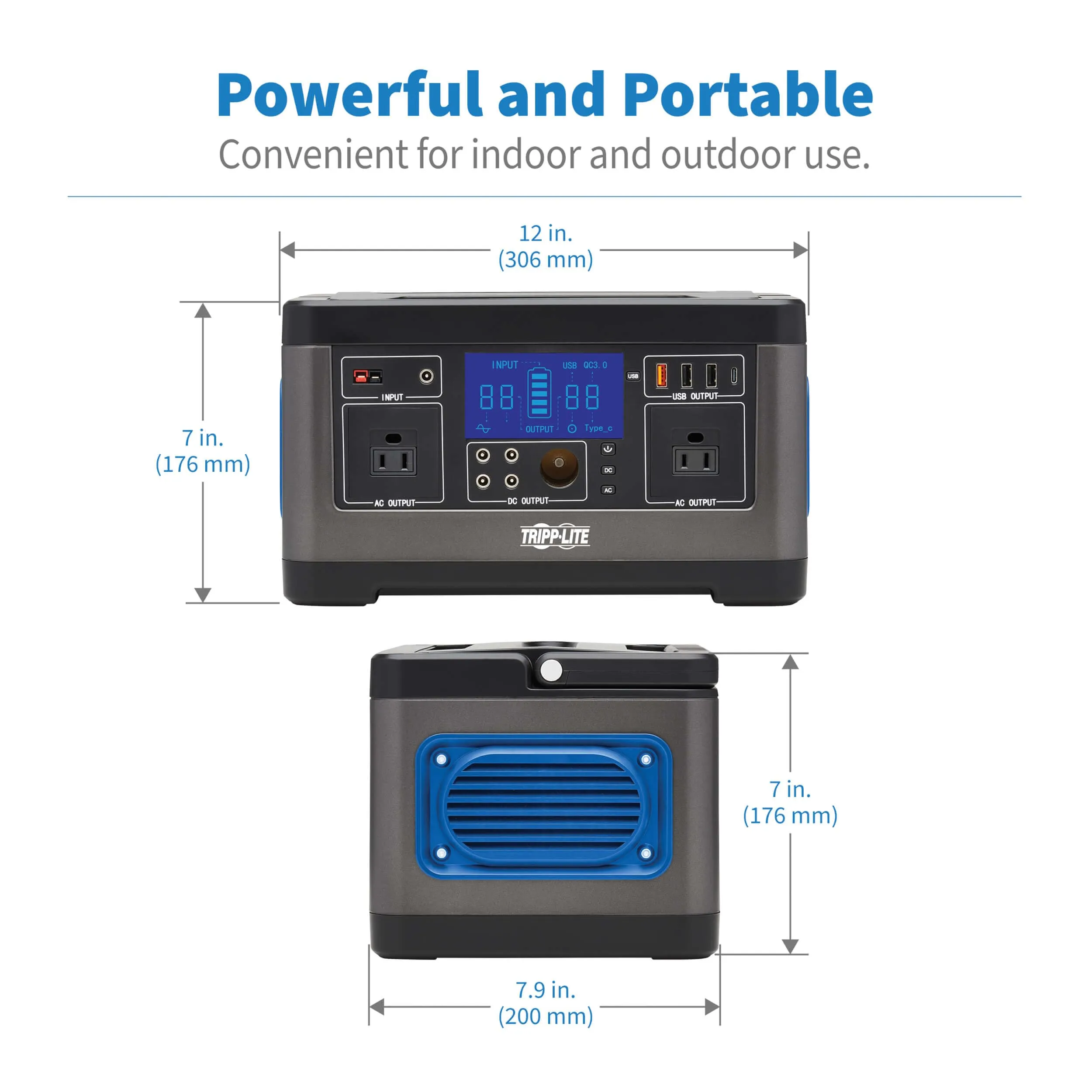 Tripp GC500L Portable Power Station 500w