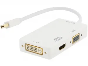 Nippon 30DP-MDP-HDV-4K Mini Displayport 3-in-1 Adapter Hub - 4k