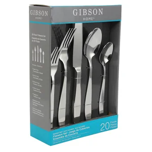 89016.20 | Gibson Castleford 20-Piece Stainless Steel