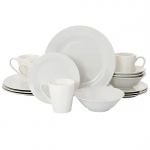 Gibson 105778.16 Home 16-piece Off White Ceramic Dinnerware Set