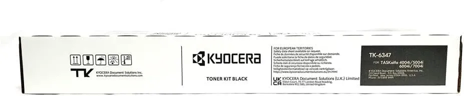 Original Kyocera KYO1T02XF0US0 (tk-6347) Black Toner Cartridge (40000 