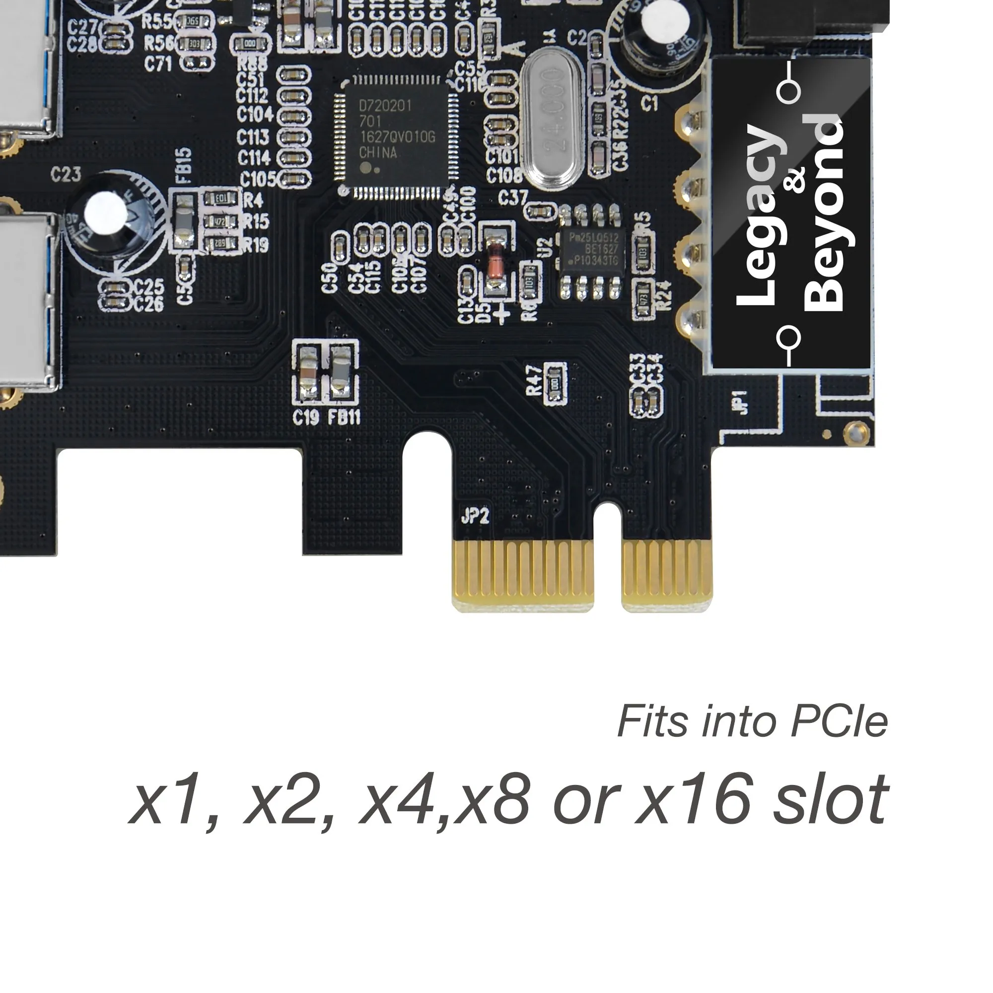 Siig LB-US0214-S1 Usb 3.0 4-port Pcie Host Card With 19-pin Header