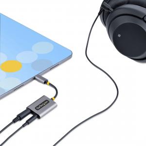 Startech USBC-AUDIO-SPLITTER Usb C Headphone Splitter