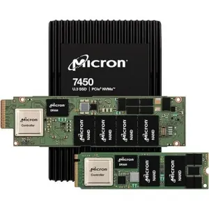 Crucial MTFDKCC3T2TFS1BC1ZAB Micron 7450 Max 3.20 Tb Solid State Drive