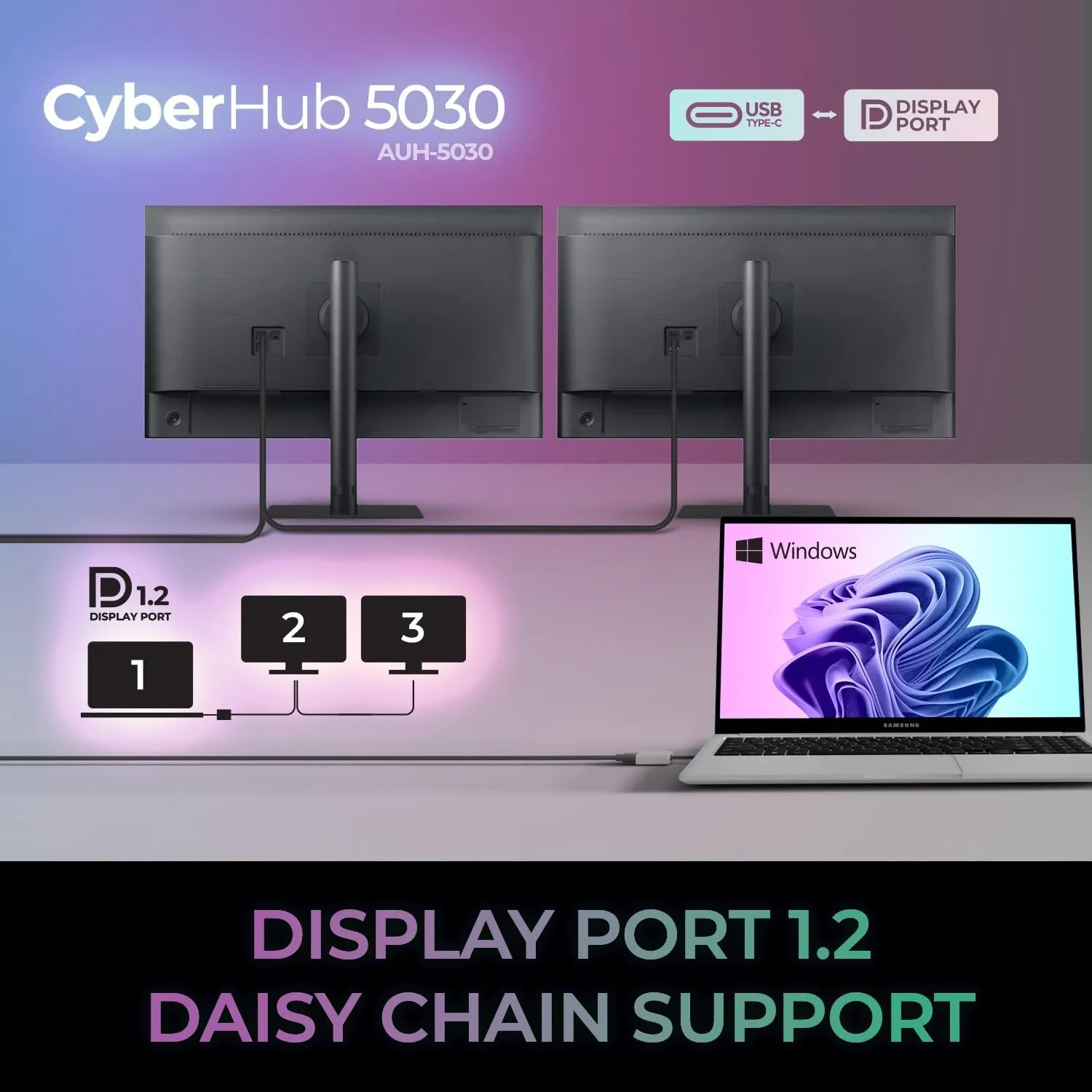 Adesso AUH-5030 4k Usb-c To Hdmi Adapter - 60hz Display Connection