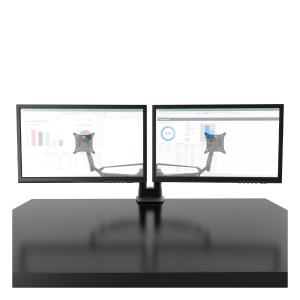 Kanto DMS2000 Dual Monitor Desktop Mount