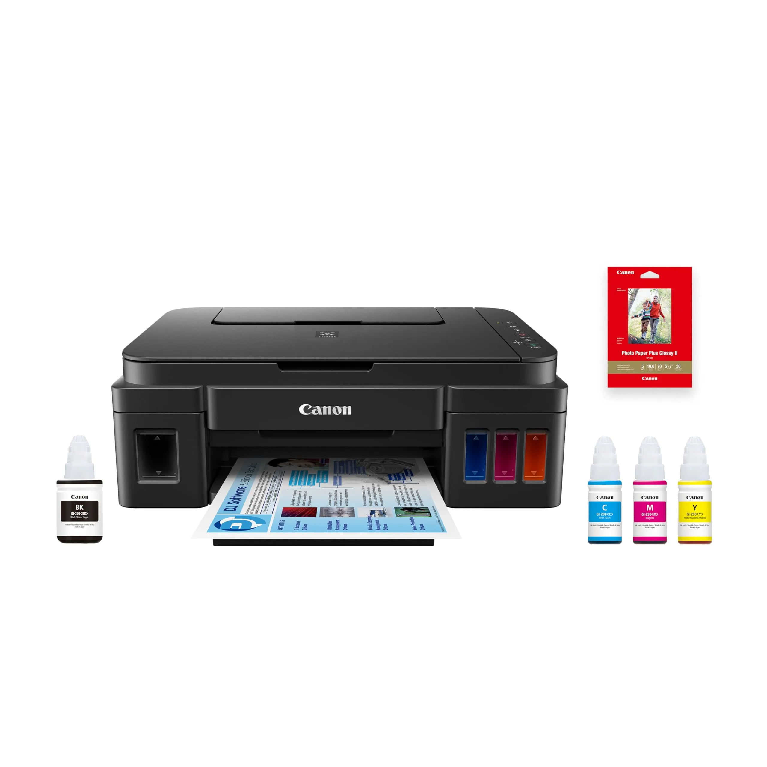 Canon 0630C053 Pixma G3202 Bk Wireless Megatank All-in-one Printer